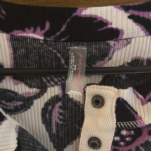 NWT Free People Henley Size Medium - Picture 2 of 7